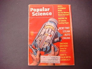 Revista Popular Science, febrero de 1966, centro de pasatiempos, atenuadores de luz, navegación 66 - Imagen 1 de 1