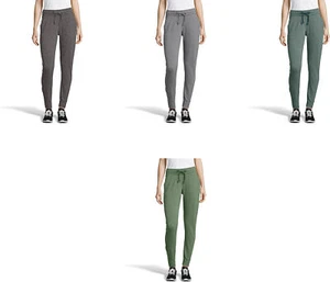Hanes Women's French Terry Jogger Pants with Pockets - Picture 1 of 14
