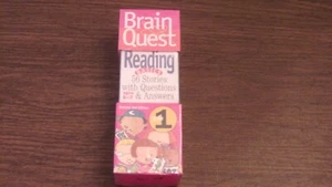 Brain Quest Grade 1 Reading: 2 Decks w 56 Stories/Questions/Answers Ages 6-7 - Picture 1 of 5