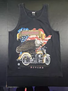 Camiseta sin mangas Harley Davidson 'Divine' Eagle 1996 vintage EE. UU., talla M (20,5 x 28,5"),... - Imagen 1 de 17