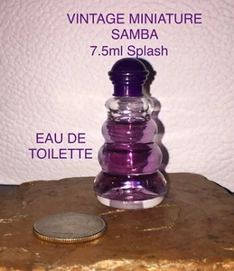 Vintage Original SAMBA Perfumers Workshop Perfume Miniature 1/4oz./7.5ml EDT NOS - Picture 1 of 12