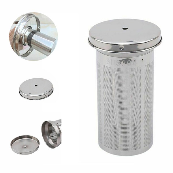 Reusable Stainless Steel Coffee Filter Basket Mesh Strainer Replacement Brewer Photo Related