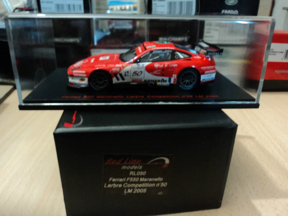 Red Line 1/43 Ferrari F550 Maranello #50 Le Mans 2005 RL050 - Immagine 1 di 1