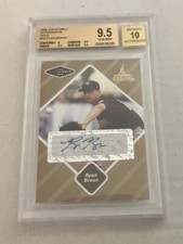 2005 Justifiable Auto Gold #10 Ryan Braun BGS 9.5 Auto 10 6/50