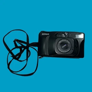 Nikon Nice Touch Zoom 35mm Point And Shoot Camera 35-60 mm Macro With Case - Picture 1 of 5