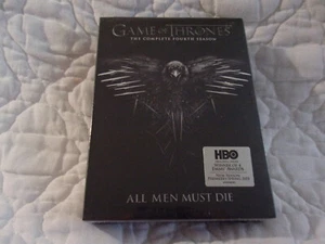 GAME OF THRONES ALL MEN MUST DIE KOMPLETTE VIERTE STAFFEL 5-DISC DVD NEU HBO - Bild 1 von 7