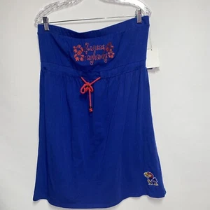 Kansas City Jayhawks Damen G-III by Carl Banks XL trägerloses blaues Minikleid - Bild 1 von 10