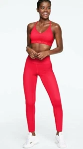 LEGGING DONNA V.S LARGE NUOVO CON ETICHETTE VICTORIA ROSA vita alta sport ULTIMATE righe L - Foto 1 di 3