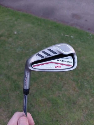 Tour Edge Bazooka Max-D45 Single 4-Iron LH LEFTY Gold R300 Steel Reg FAST SHIP - Image 1 of 4