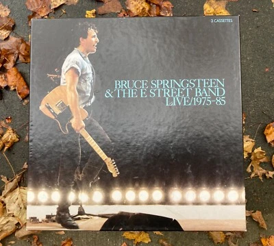 Bruce Springsteen & The E Street Band - "Live/1975-85" - 3 Cassette Tape Box Set - Image 1 of 4