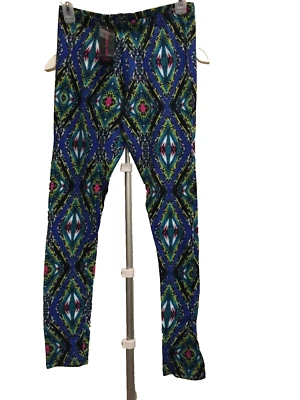 Material Niña Leggings Mujer Grande Multicolor Cintura Elástica, Elástica Nuevo Con Etiquetas Foto 1 de 4