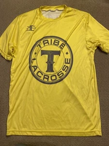 Men's team tribe lacrosse shirt yellow small S - Picture 1 of 1