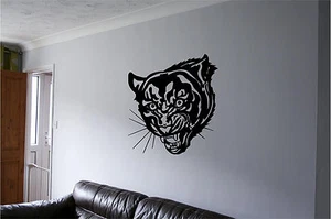 Tiger Wall Sticker Wall Art Vinyl Decals Wall Decor Wall Stickers Mural Tigers - Picture 1 of 2