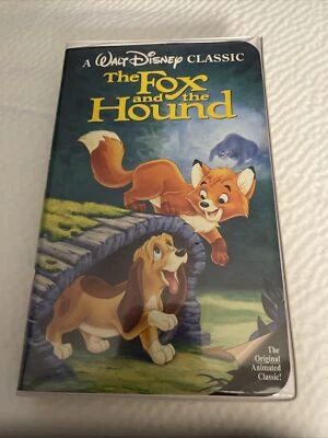Walt Disney Classic - The Fox and the Hound (VHS, 1994) Black Diamond 2041 - Image 1 of 4