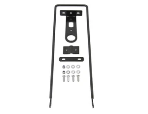 Soporte y soporte para cesta de bicicleta negro - Imagen 1 de 1