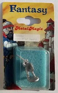 Fantasy MetalMagic Zombie mit Schwert 25mm Figur C1026a (Hobby Products) - Neu in OVP - Bild 1 von 3