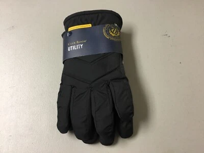 Guantes utilitarios aislantes grandes negros #300W para hombre Club Room nuevos con etiquetas Foto 1 de 2