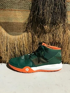 Adidas Pro Bounce  Green/White/Orange Collegiate Sneakers - Picture 1 of 9