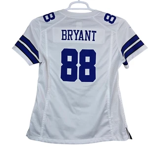 Nike Dallas Cowboy Jersey Womens Size Medium Dez Bryant 88 On Field Top Shirt - Picture 1 of 6