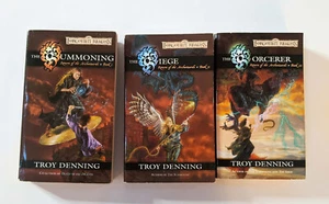 Forgotten Realms Books Lot 3 Return of Archwizards Summoning Siege Sorcerer D&D - Picture 1 of 5