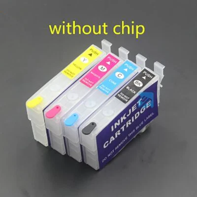 1Set For Workforce Pro WF3720 WF3733 WF3730 Refillable Refill Ink Cartridge - Image 1 of 2