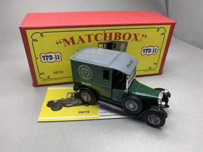 Matchbox MoY Code 2 YPD-11 Talbot Green Bay police  Rote Box  1 von 6 - Bild 1 von 3