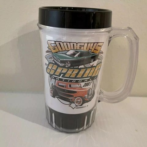 Good Guys 2007 9th Spring Nationals Jacksonville FL Mug Hot Rod Tour Plastic Cup Cover