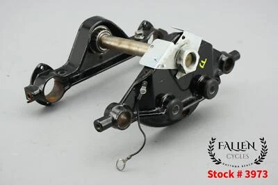 2006 Harley Electra Glide 41mm Front Fork Steering Stem Triple Clamp Assembly - Image 1 of 4