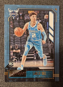 2020-21 Panini Chronicles LAMELO BALL Playbook Bronze Rookie card HORNETS