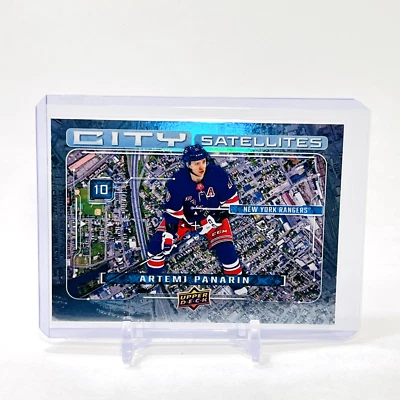 Artemi Panarin 2024-25 UD Series 1 City Satellites CS-18 New York Rangers - Image 1 of 4