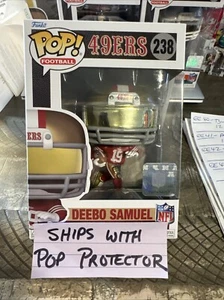 Funko Pop - NFL - Deebo Samuel San Francisco 49ers #238 - Free Pop Protector - Bild 1 von 1