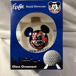 Disney Parks Epcot World Showcase Marocco Topolino ornamento nuovo con scatola B12 - Foto 1 di 5