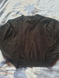 HALLHUBER - ungetragen: schwarzes Bolero (Langarm) in Gr. XL - Bild 1 von 3
