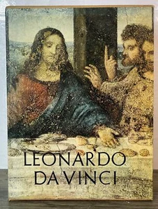 Leonardo Da Vinci Vol 1 and 2 Leisure Arts Slip Case 1964 Hardcover Books - Picture 1 of 19