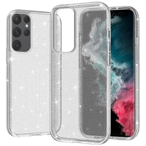 Funda protectora híbrida translúcida ultra gruesa de 3 mm con brillo para Samsung S23 Plus - Imagen 1 de 9