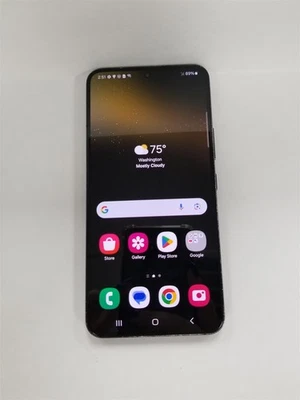 Samsung Galaxy S22 5G 128GB Black SM-S901U (Unlocked) Fully Functional DF4374 - Image 1 of 4