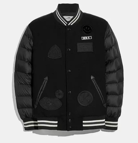 Giubbotto uomo Coach Down Varsity con toppe RARO esaurito taglia L