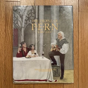 The People Of Pern ~ Robin Wood • Anne McCaffrey SIGNED - Hardcover - Picture 1 of 12