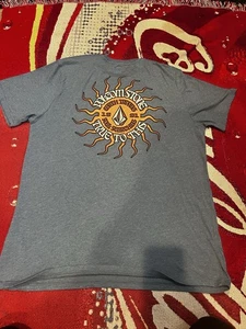 Herren T-Shirt Gr. XL Volcom Fried Modern Fit Blau - Bild 1 von 6