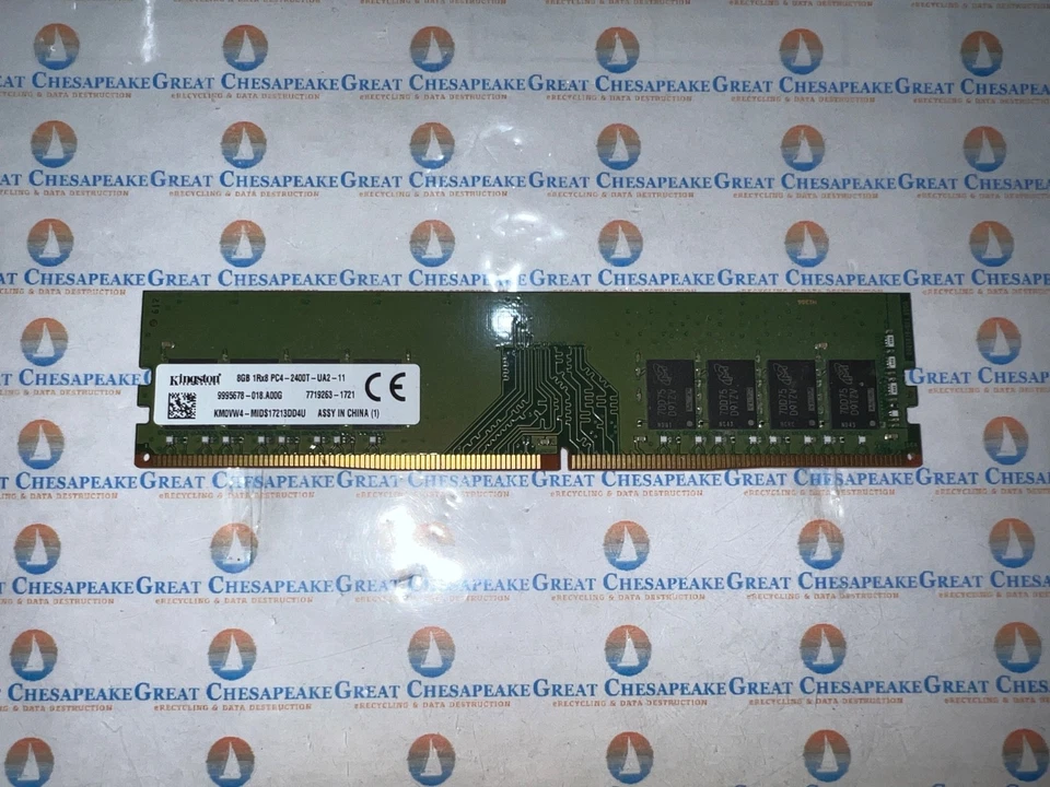 Kingston KM0VW4-MID 8GB PC4-2400T DDR4 Desktop Ram DIMM TESTED! - Image 1 of 1