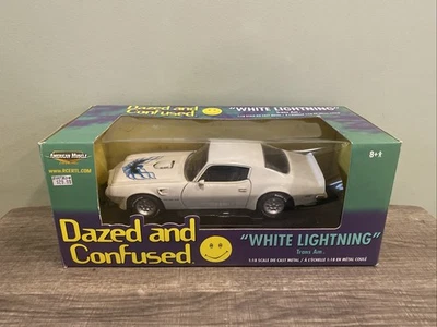 ERTL American Muscle Dazed & Confused White Lightning Trans Am 1:18 *LEER* Foto 1 de 4