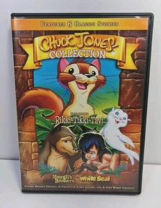 Chuck Jones Collection: Rikki Tikki Tavi/White Seal/Very Merry Cricket (DVD) OOP - Foto 1 di 6