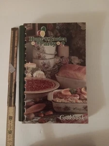 Vintage Home & Garden Party Cookbook Spiral Bound - Picture 1 of 12