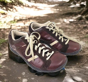 Skechers Damen-Wanderschuh/Sneaker dunkelbraun Leder & Wildleder Größe 8,5 - Bild 1 von 15