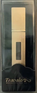 Travalo Refillable Perfume Atomiser - Gold - New & Sealed - Picture 1 of 4