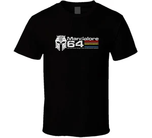 Camiseta Mandalore 64 Divertida Años 80 Parodia de Computadora Regalo Tendencias - Imagen 1 de 3