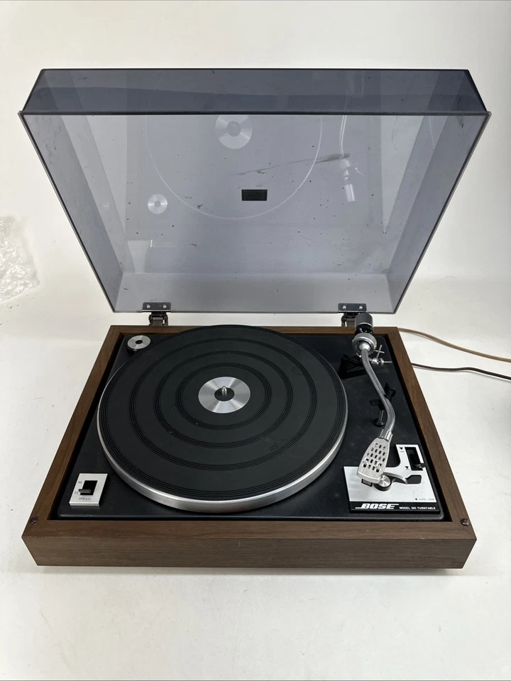 *LEER* Tocadiscos Bose 360 Vintage - Probado - Funciona Cinturón Nuevo Foto 1 de 4