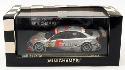 Minichamps 1/43 Scale 400 041444 - Audi A4 DTM 2004 Audi Sport Team Joest Pirro - Image 1 of 4