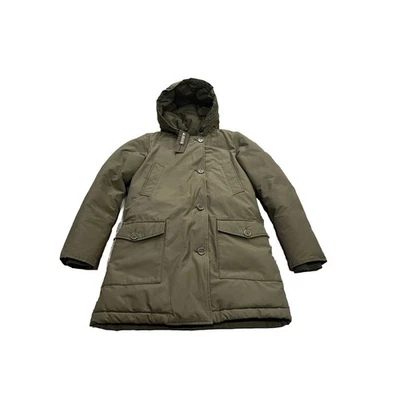 Chaqueta Parka Aislada De Colección Woolrich John Rich Bros Verde Para Mujer Plumón de Pato XS Foto 1 de 4