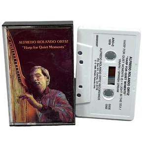 Alfredo Rolando Ortiz Harp for Quiet Moments Cassette 1985 Digitally Recorded - Picture 1 of 4